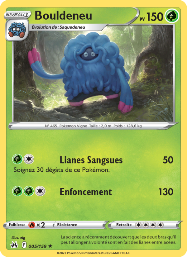 Bouldeneu 005 — Zénith Suprême (French Pokémon TCG card)