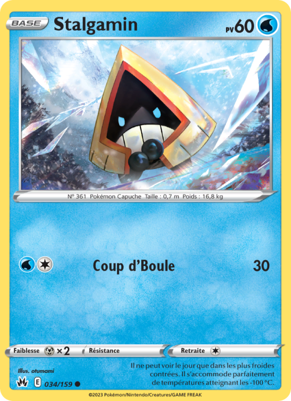 Stalgamin 034 — Zénith Suprême (French Pokémon TCG card)