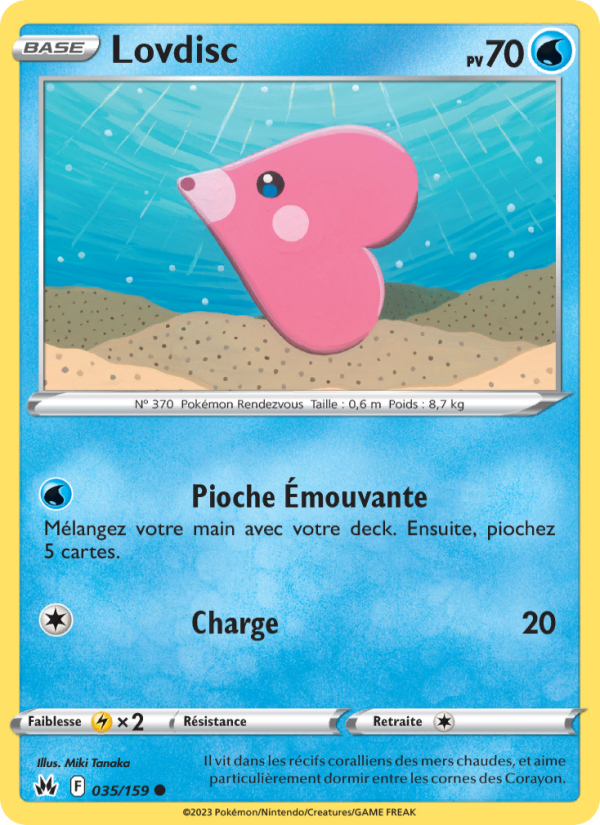 Lovdisc 035 — Zénith Suprême (French Pokémon TCG card)
