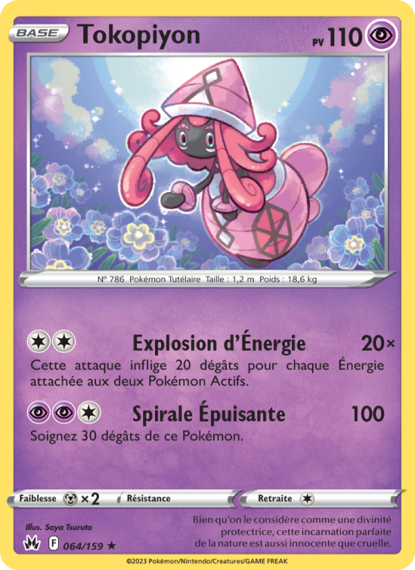 Tokopiyon 064 — Zénith Suprême (French Pokémon TCG card)