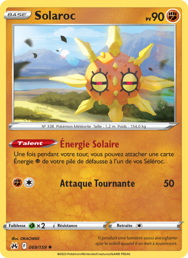 Solaroc 069 — Zénith Suprême (French Pokémon TCG card)