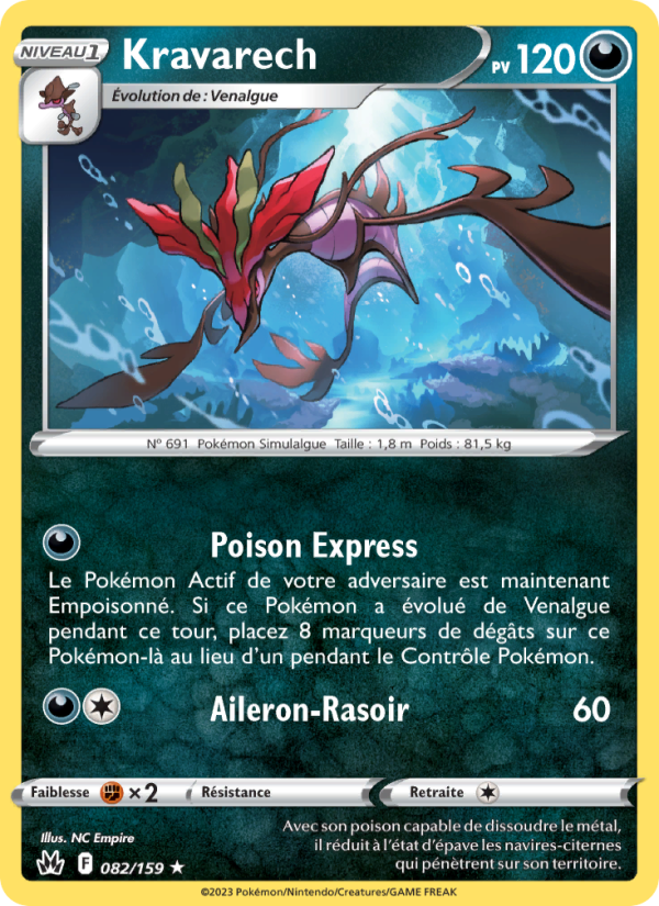 Kravarech 082 — Zénith Suprême (French Pokémon TCG card)