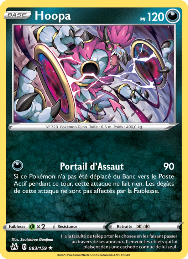 Hoopa 083 — Zénith Suprême (French Pokémon TCG card)