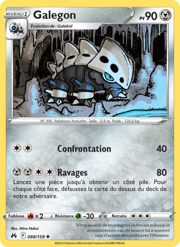 Galegon 088 — Zénith Suprême (French Pokémon TCG card)