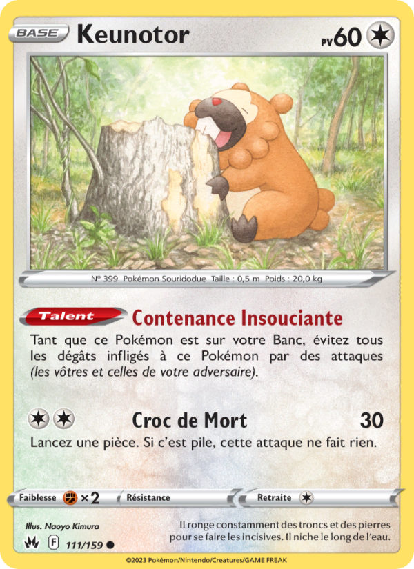 Keunotor 111 — Zénith Suprême (French Pokémon TCG card)