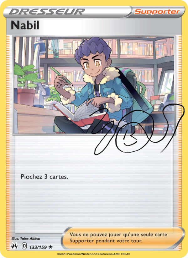 Nabil 133 — Zénith Suprême (French Pokémon TCG card)