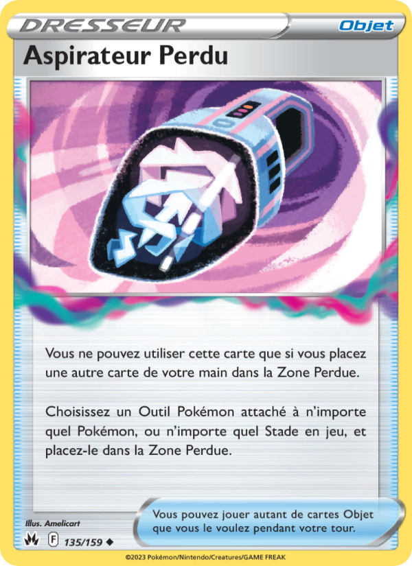 Aspirateur Perdu 135 — Zénith Suprême (French Pokémon TCG card)