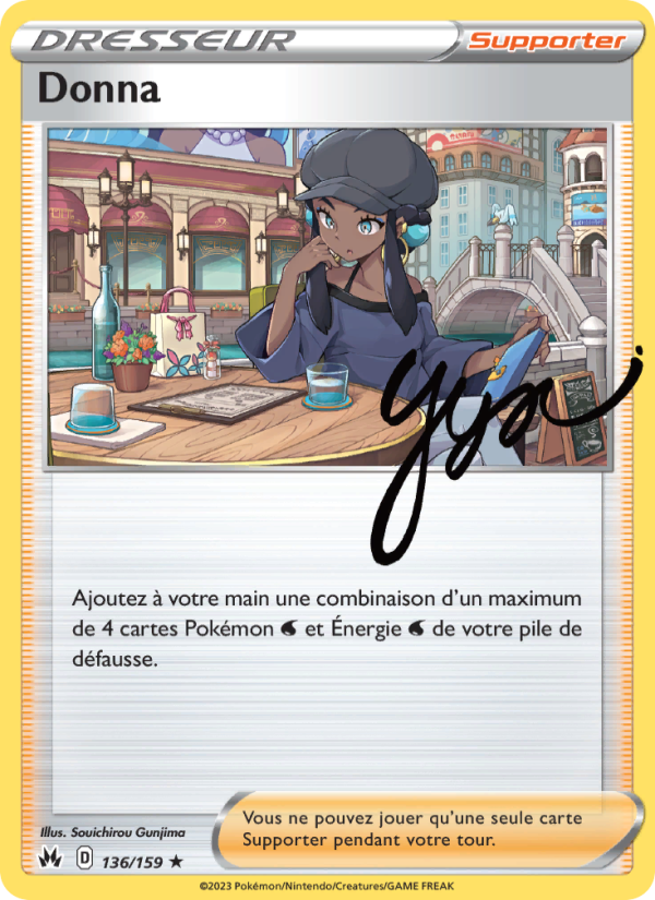 Donna 136 — Zénith Suprême (French Pokémon TCG card)