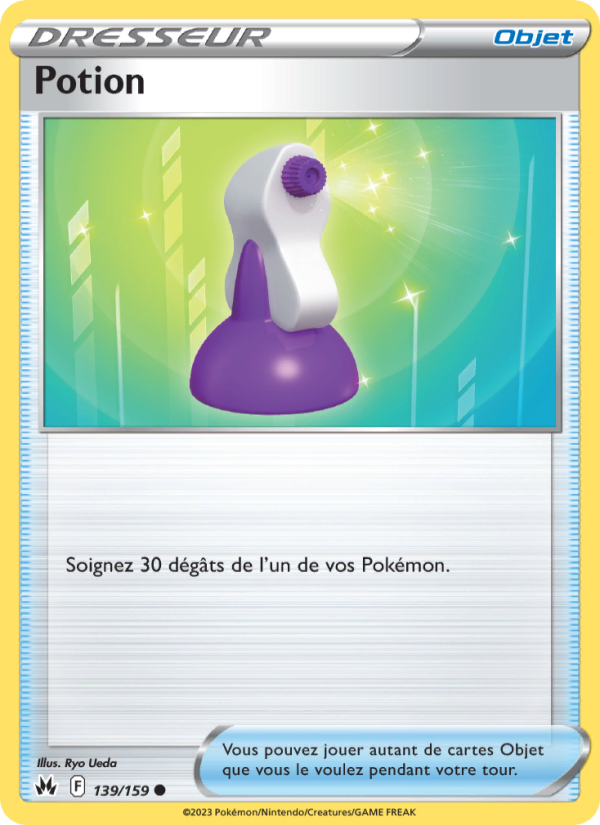 Potion 139 — Zénith Suprême (French Pokémon TCG card)