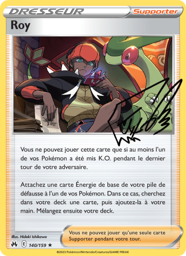 Roy 140 — Zénith Suprême (French Pokémon TCG card)