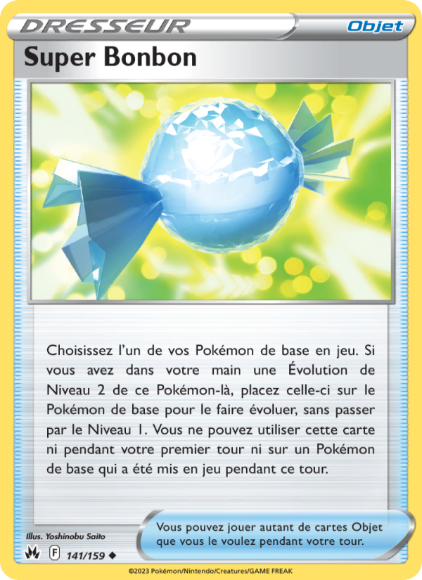 Super Bonbon 141 — Zénith Suprême (French Pokémon TCG card)