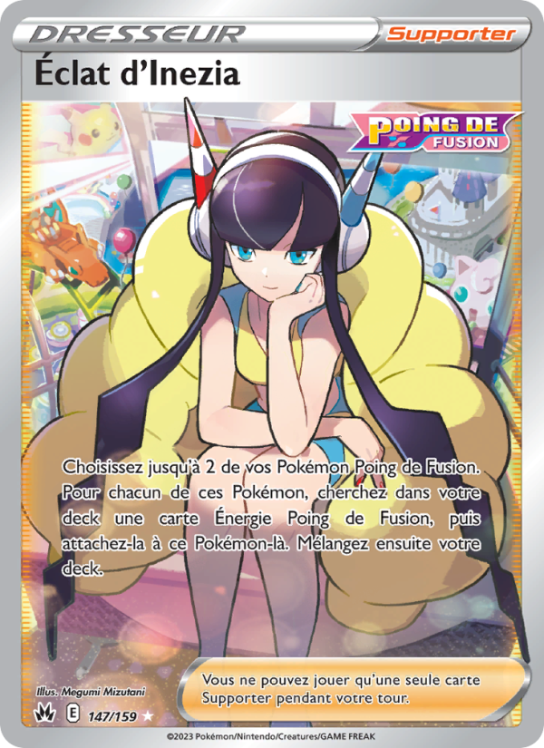 Éclat d'Inezia 147 — Zénith Suprême (French Pokémon TCG card)