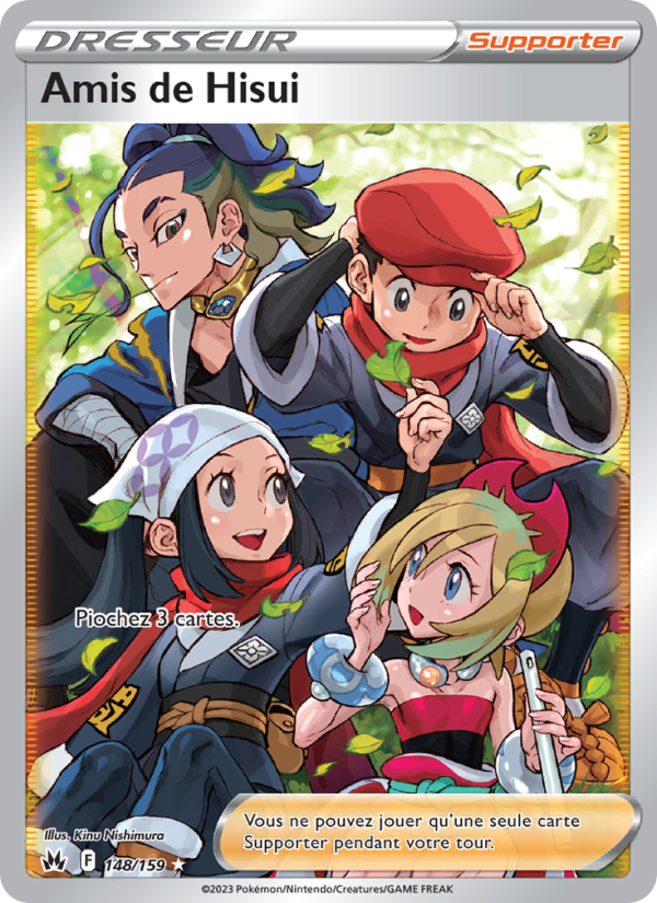 Amis de Hisui 148 — Zénith Suprême (French Pokémon TCG card)