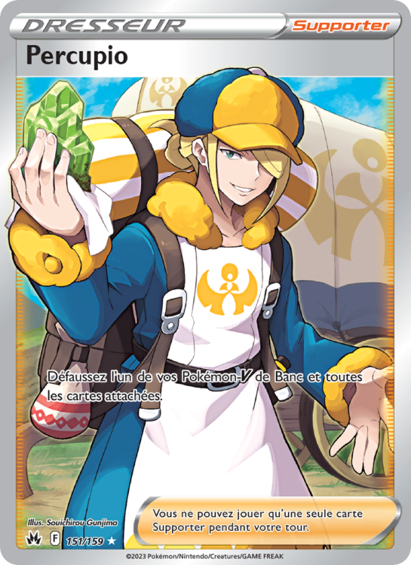 Percupio 151 — Zénith Suprême (French Pokémon TCG card)