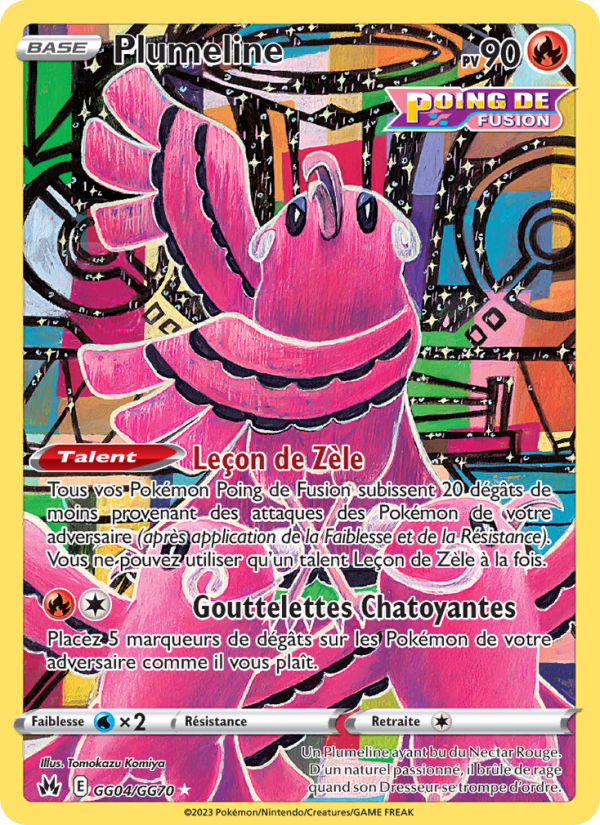 Plumeline GG04 — Zénith Suprême (French Pokémon TCG card)