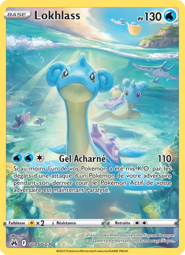 Lokhlass GG05 — Zénith Suprême (French Pokémon TCG card)