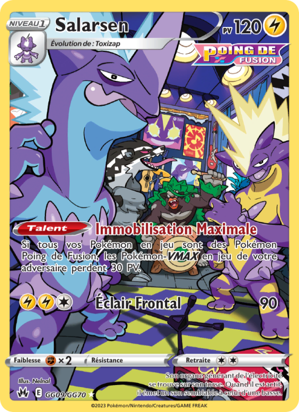 Salarsen GG09 — Zénith Suprême (French Pokémon TCG card)