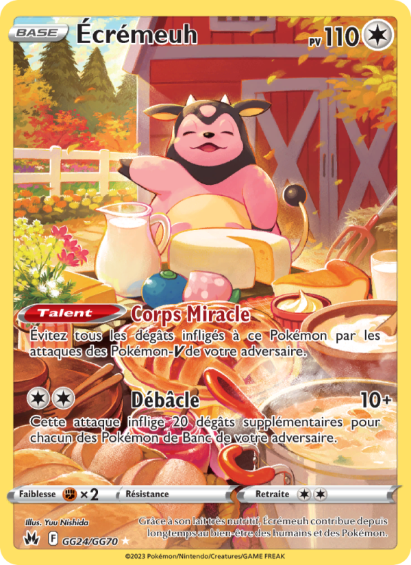 Écrémeuh GG24 — Zénith Suprême (French Pokémon TCG card)