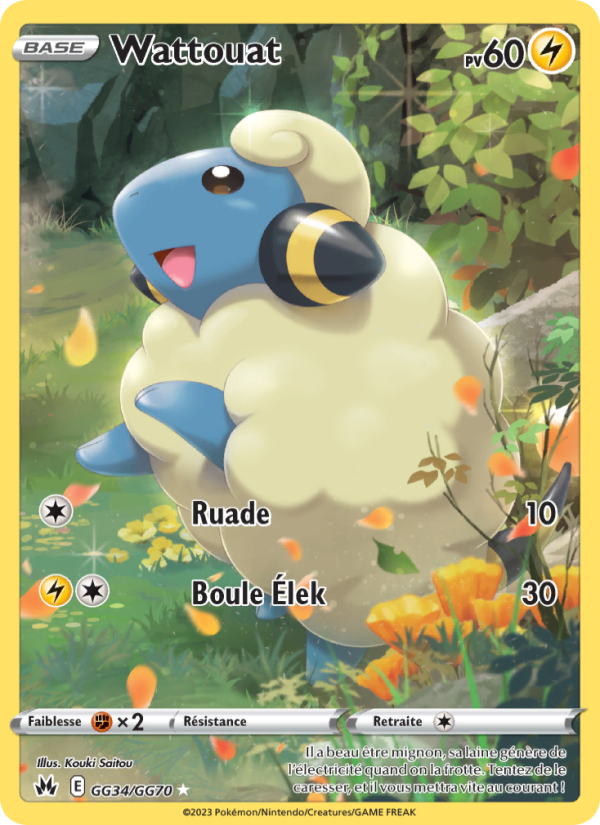 Wattouat GG34 — Zénith Suprême (French Pokémon TCG card)