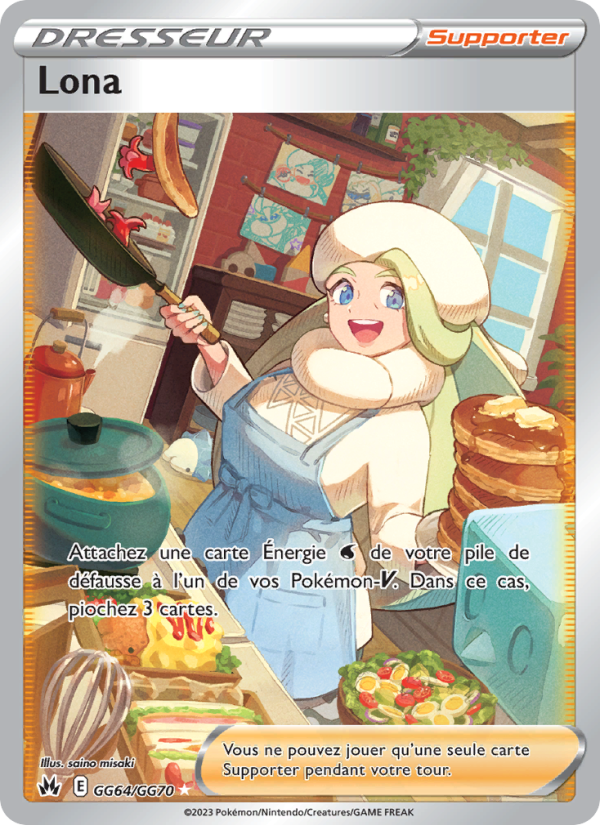 Lona GG64 — Zénith Suprême (French Pokémon TCG card)