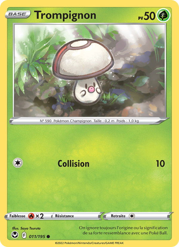 Trompignon 011 — Tempête Argentée (French Pokémon TCG card)