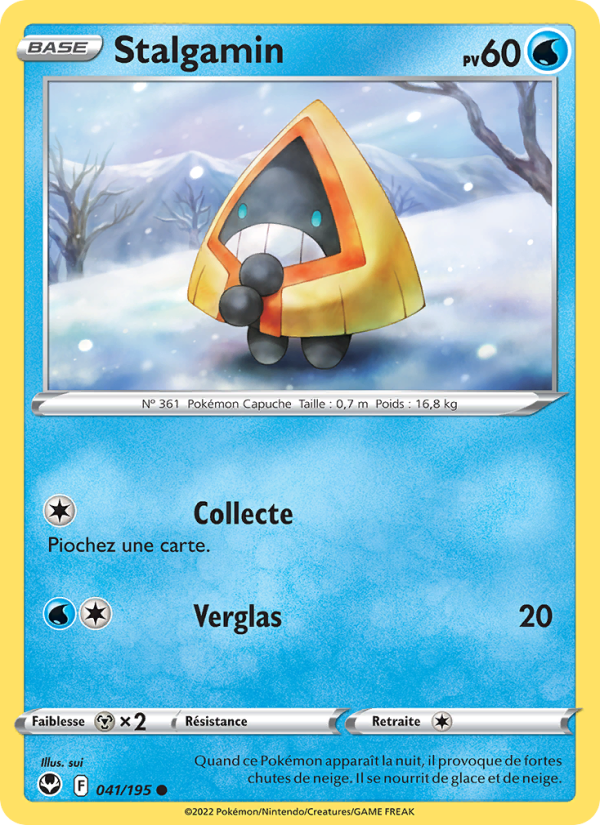Stalgamin 041 — Tempête Argentée (French Pokémon TCG card)