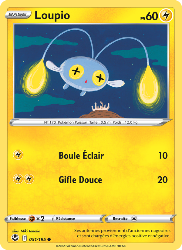 Loupio 051 — Tempête Argentée (French Pokémon TCG card)