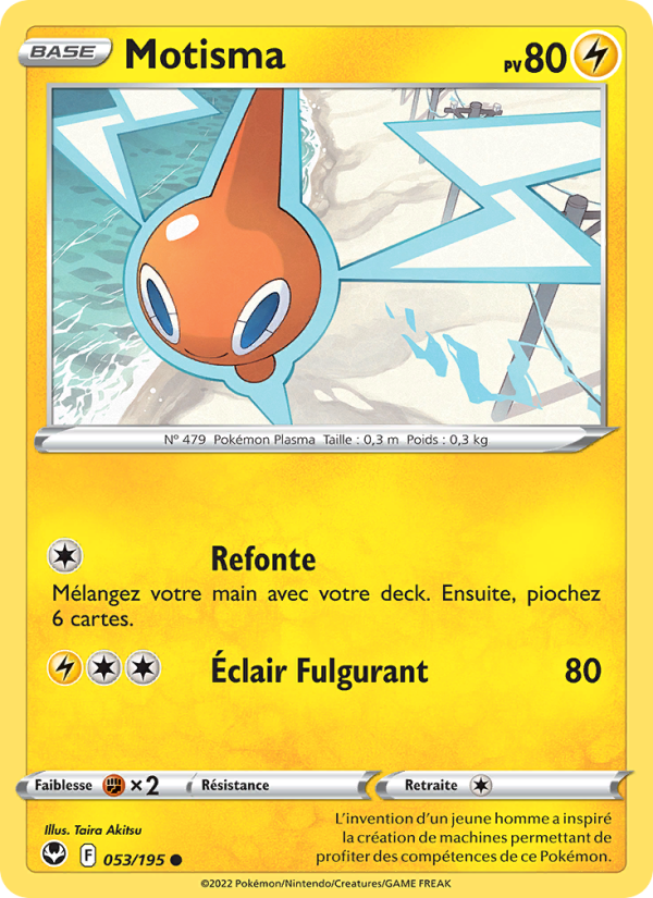 Motisma 053 — Tempête Argentée (French Pokémon TCG card)