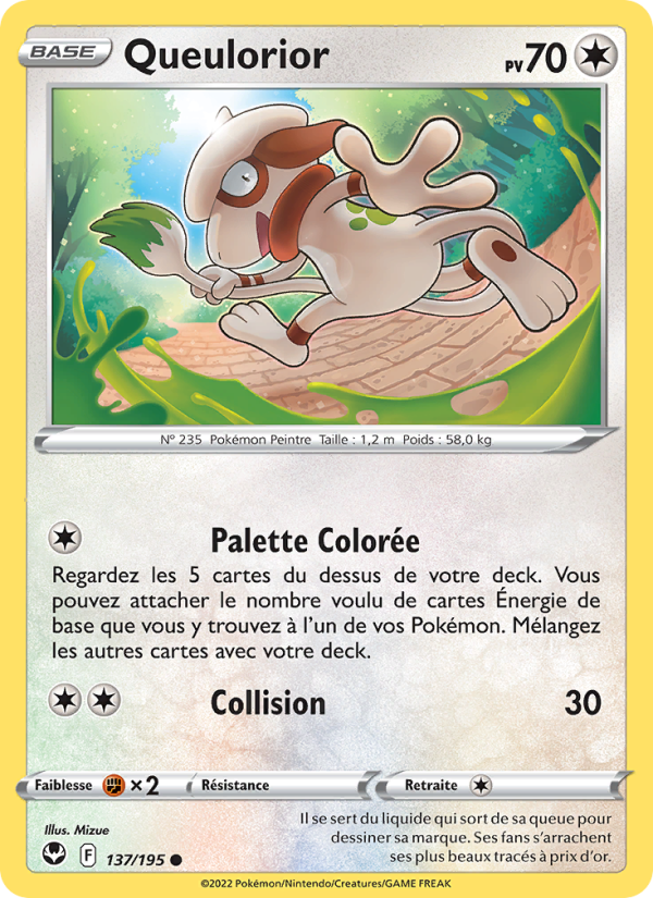 Queulorior 137 — Tempête Argentée (French Pokémon TCG card)