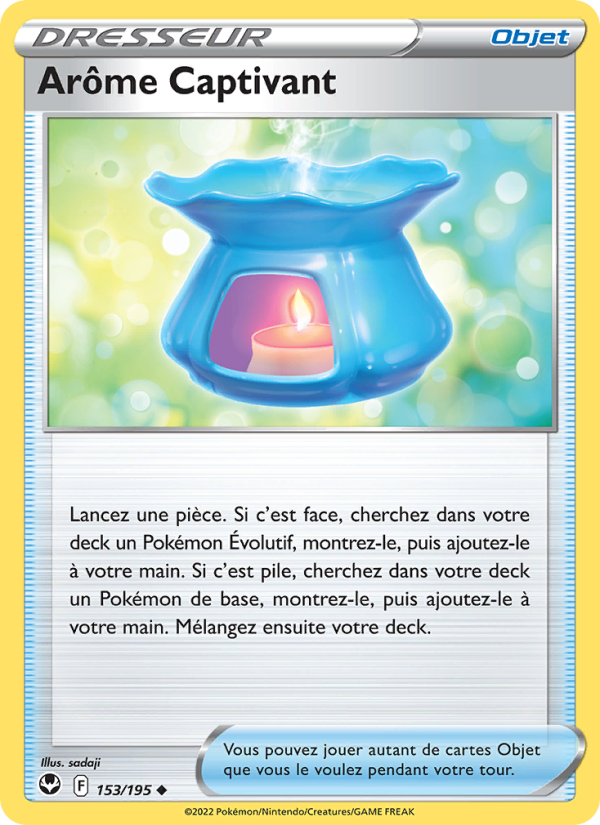 Arôme Captivant 153 — Tempête Argentée (French Pokémon TCG card)
