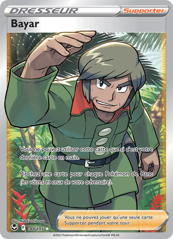 Bayar 188 — Tempête Argentée (French Pokémon TCG card)