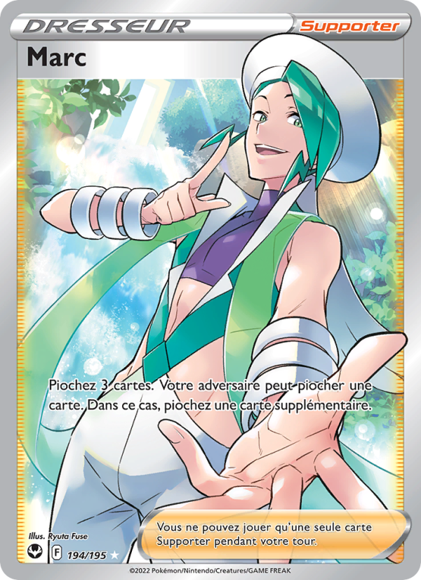 Marc 194 — Tempête Argentée (French Pokémon TCG card)