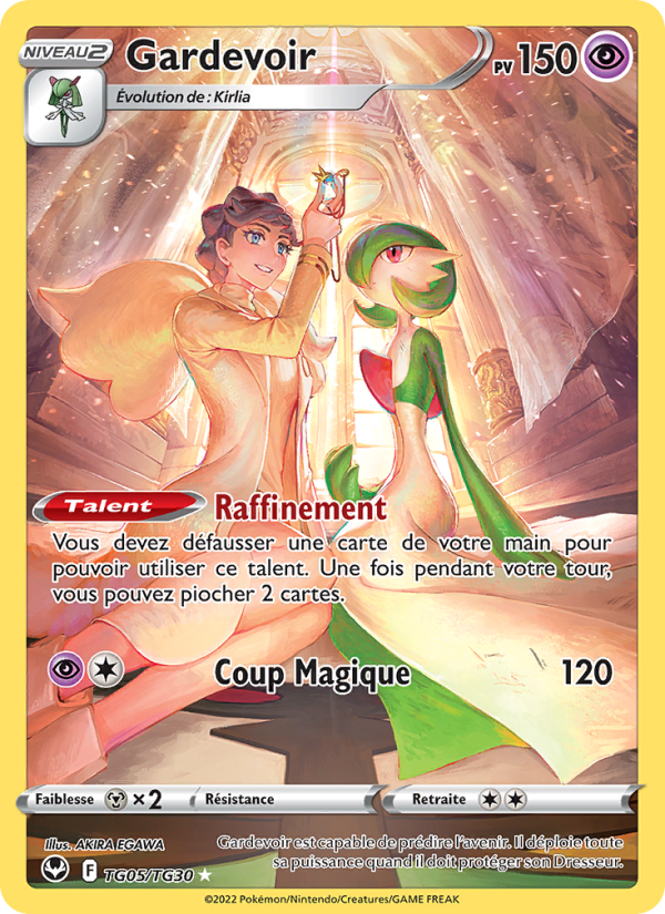 Gardevoir TG05 — Tempête Argentée (French Pokémon TCG card)