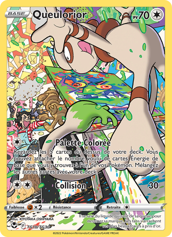 Queulorior TG10 — Tempête Argentée (French Pokémon TCG card)