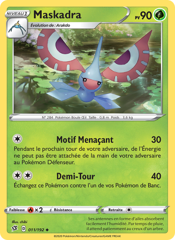 Maskadra 11 — Clash des Rebelles (French Pokémon TCG card)
