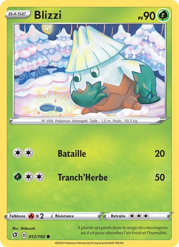 Blizzi 12 — Clash des Rebelles (French Pokémon TCG card)