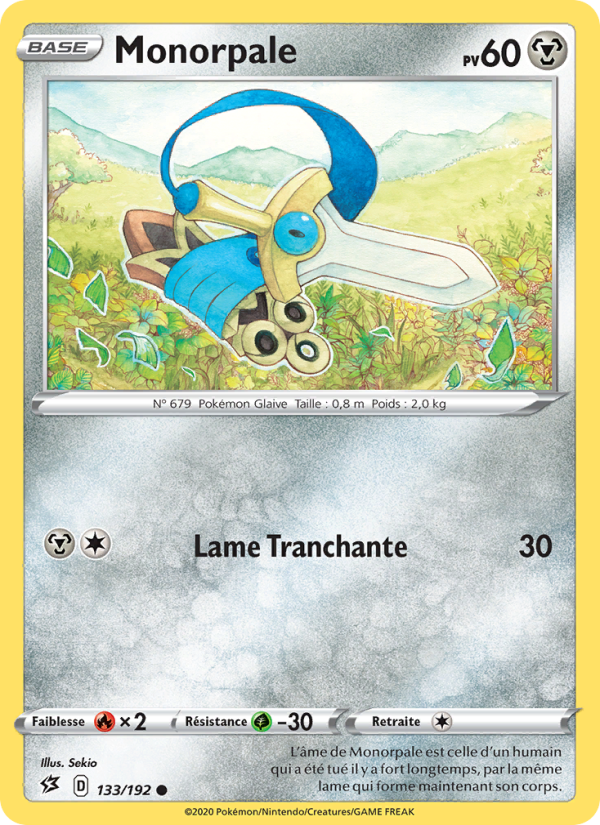 Monorpale 133 — Clash des Rebelles (French Pokémon TCG card)