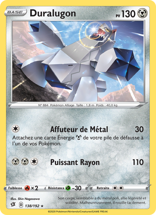 Duralugon 138 — Clash des Rebelles (French Pokémon TCG card)