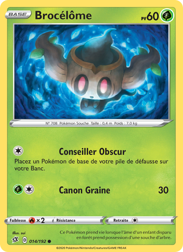 Brocélôme 14 — Clash des Rebelles (French Pokémon TCG card)