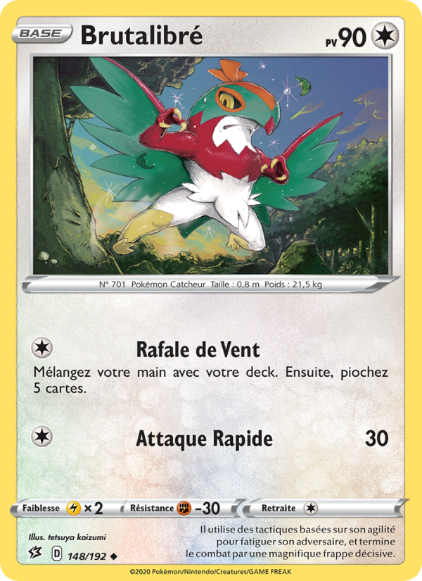 Brutalibré 148 — Clash des Rebelles (French Pokémon TCG card)