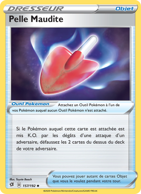 Pelle Maudite 157 — Clash des Rebelles (French Pokémon TCG card)