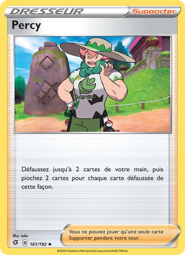 Percy 161 — Clash des Rebelles (French Pokémon TCG card)