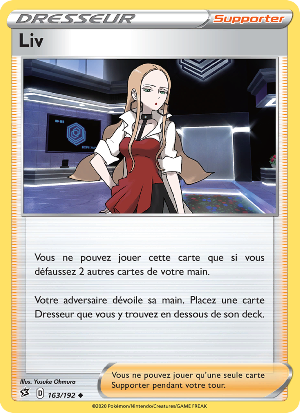 Liv 163 — Clash des Rebelles (French Pokémon TCG card)