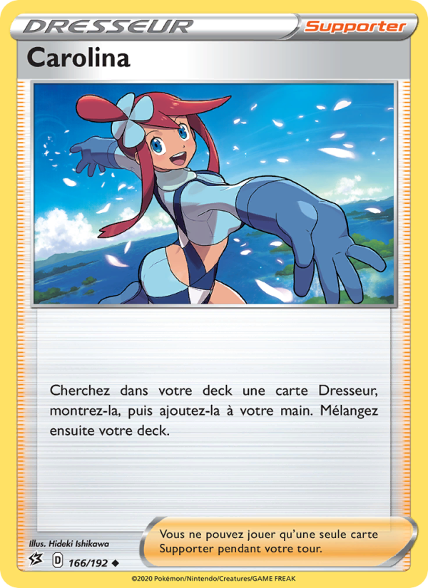 Carolina 166 — Clash des Rebelles (French Pokémon TCG card)