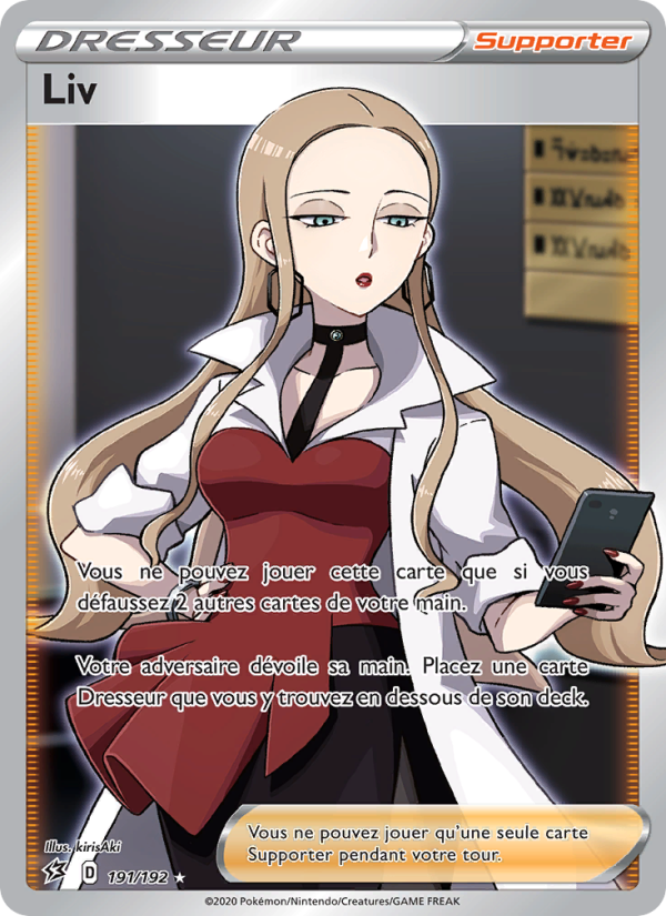 Liv 191 — Clash des Rebelles (French Pokémon TCG card)