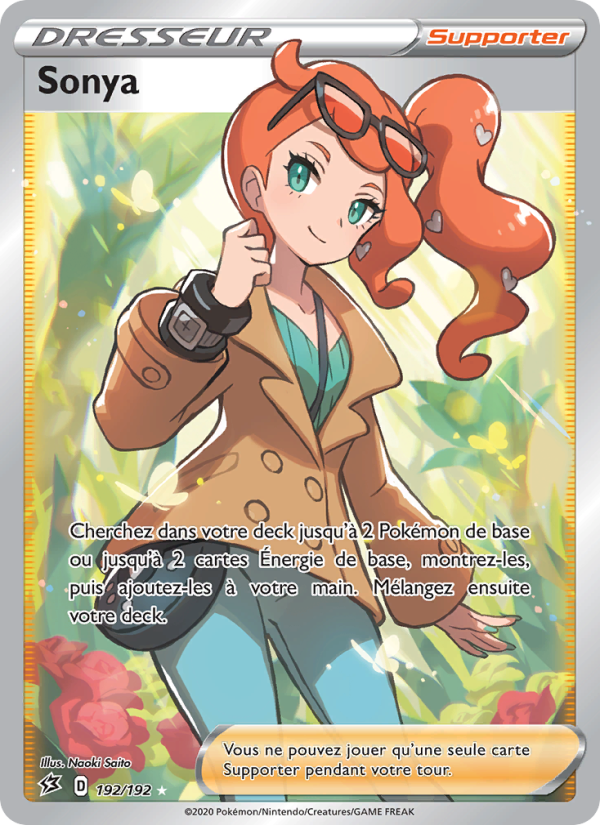 Sonya 192 — Clash des Rebelles (French Pokémon TCG card)