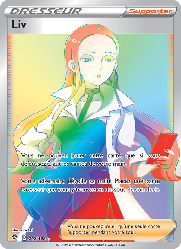Liv 202 — Clash des Rebelles (French Pokémon TCG card)