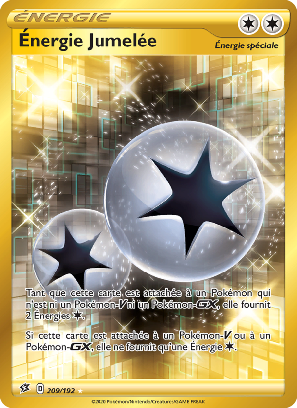 Énergie Jumelée 209 — Clash des Rebelles (French Pokémon TCG card)