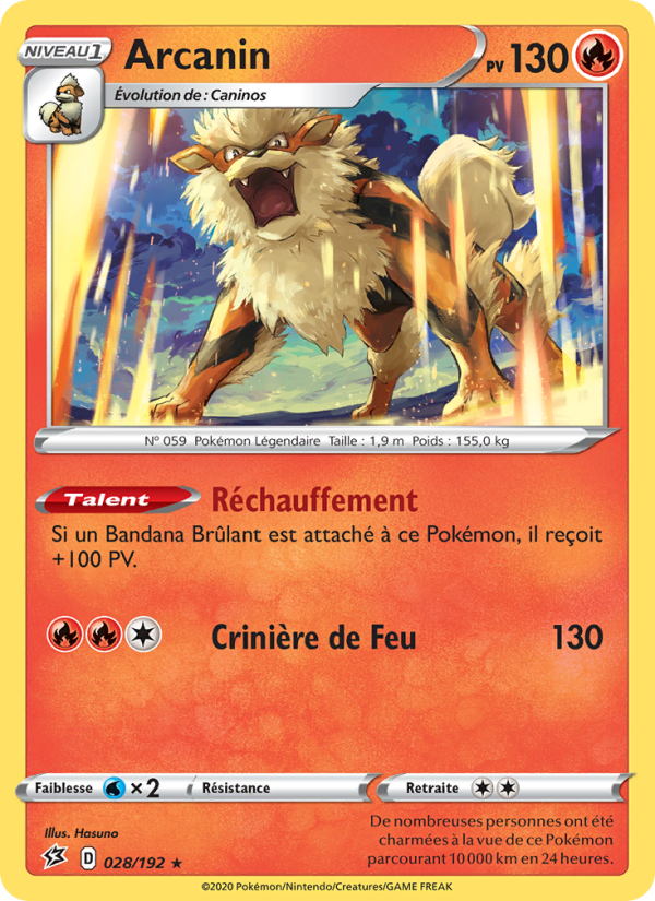 Arcanin 28 — Clash des Rebelles (French Pokémon TCG card)