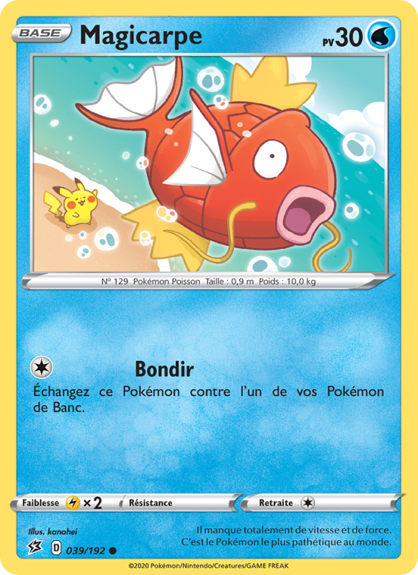 Magicarpe 39 — Clash des Rebelles (French Pokémon TCG card)